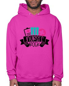 Nurses Rock Style Style 1253# - nurse- Hoodie