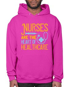 Nurses are the heart of healthcare Style 1229# - nurse- Hoodie