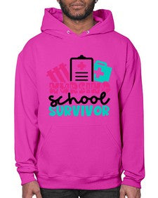 Nursing School Survivor Style Style 1278# - nurse- Hoodie