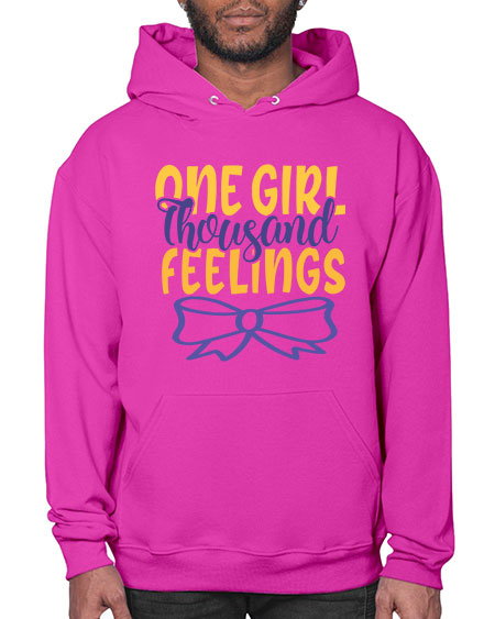 One Girl Thousand Feelings Style 175# - baby- Hoodie