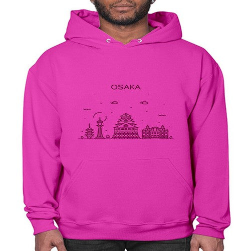 Osaka 1546# - cities- Hoodie