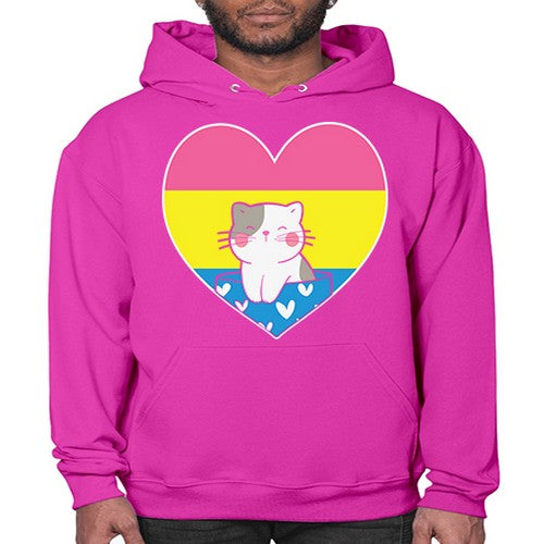 Pansexual Kawaii Cat Anime Art Anime 272# - anime- Hoodie