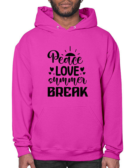 Peace love summer break 01# - summer- Hoodie