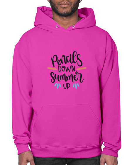 Pencils down summer up 87# - summer- Hoodie