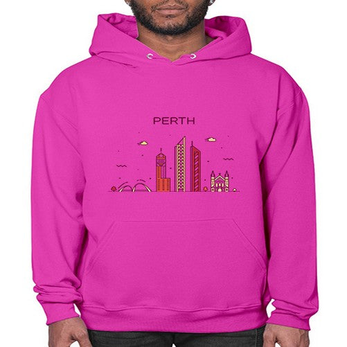 Perth 1598# - cities- Hoodie