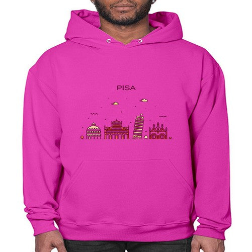 Pisa 1622# - cities- Hoodie
