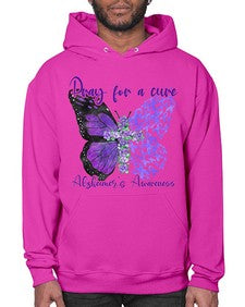 Pray For A Cure AlzheimerS Awareness 208# - alzheimers- Hoodie