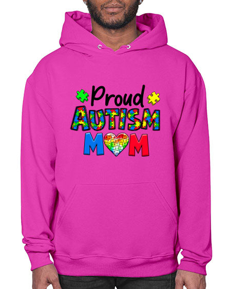 Proud Autism Mom - autism- Hoodie