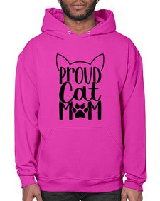 Pround Cat Mom Style 103# - cats- Hoodie
