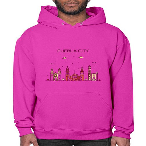 Puebla 1693# - cities- Hoodie