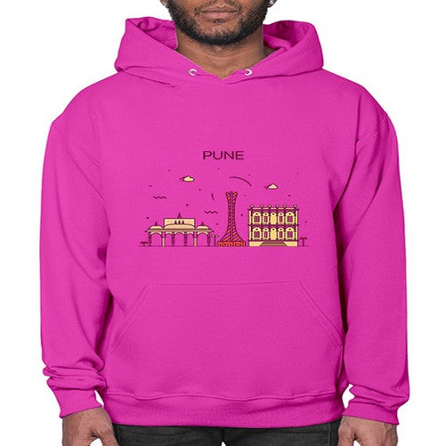 Pune 1696# - cities- Hoodie