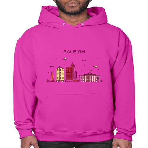 Raleigh 1710# - cities- Hoodie