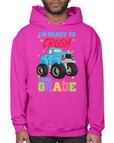 Ready to Crush third Grade 722# - third grade- Hoodie