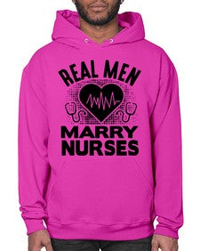 Real men Style 1349# - nurse- Hoodie
