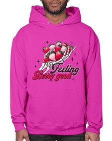 Retro Summer Doing My Berry 1506# - strawberry- Hoodie
