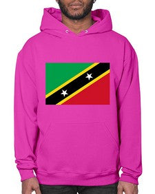 Saint Kitts and Nevis 1764# - world flags- Hoodie
