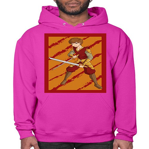 Samurai boy 95# - anime- Hoodie