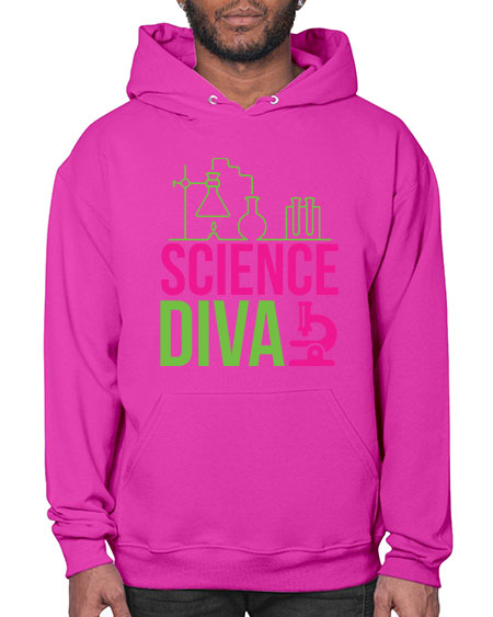Science Diva 128# - general science- Hoodie