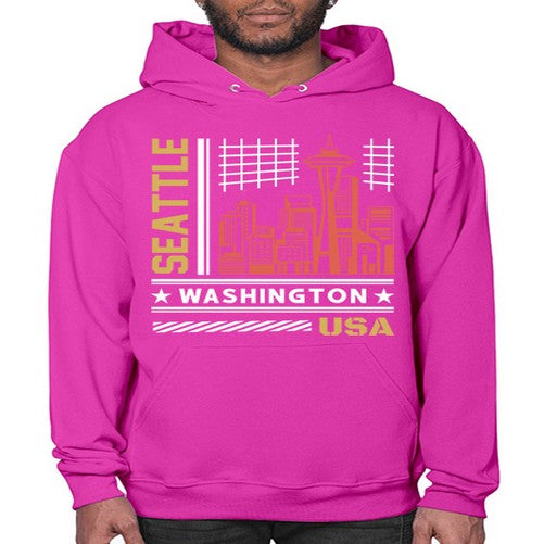 Seattle 1809# - cities- Hoodie