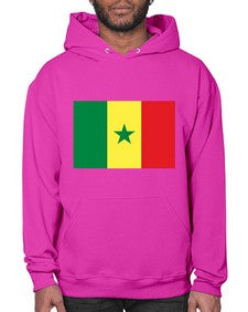 Senegal 1811# - world flags- Hoodie