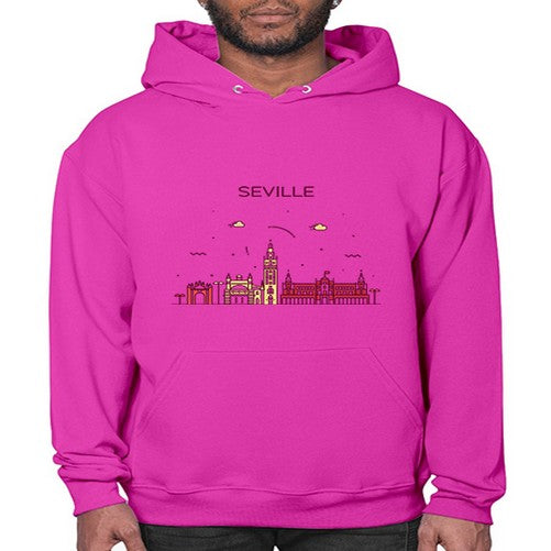 Seville 1821# - cities- Hoodie