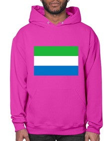 Sierra Leone 1841# - world flags- Hoodie