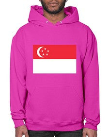 Singapore 1842# - world flags- Hoodie