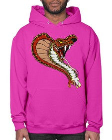 Snake 213# - cartoon animals- Hoodie