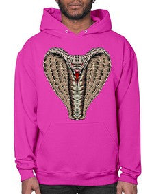 Snake 217# - cartoon animals- Hoodie
