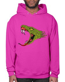 Snake 221# - cartoon animals- Hoodie