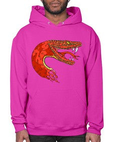 Snake 223# - cartoon animals- Hoodie