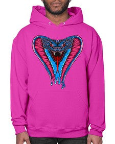 Snake 224# - cartoon animals- Hoodie