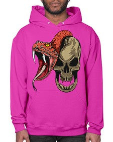 Snake 226# - cartoon animals- Hoodie