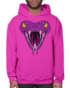 Snake 228# - cartoon animals- Hoodie
