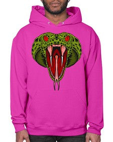 Snake 229# - cartoon animals- Hoodie
