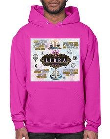 Straight Libra 474# - libra- Hoodie