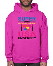 Super Mom Makes Nurse in the Style 1431# - nurse- Hoodie