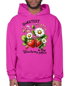 Sweetest Strawberry In The Patch 1598# - strawberry- Hoodie
