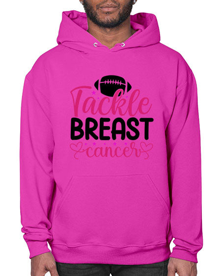 Tackle Breast Cancer 4# - breast cancer- Hoodie