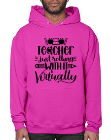Teacher Just Rolling Style 1453# - teacher- Hoodie