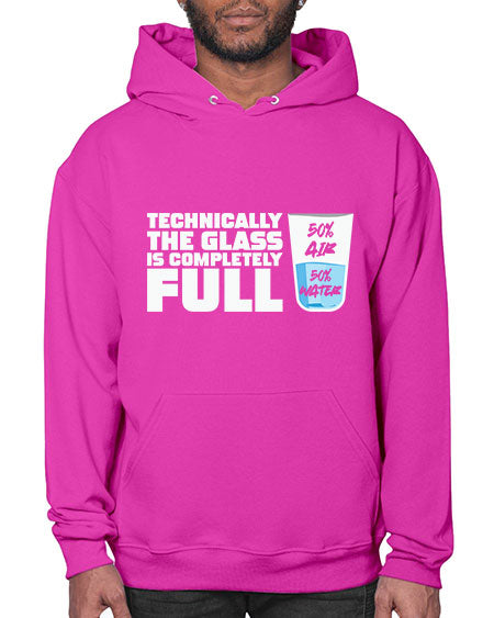 TechnicallytheGlassiscompletelyScientistSkinite Scientist Skinite 22# - general science- Hoodie