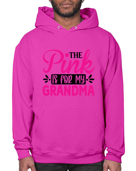 The Pink is for My Grandma 2# - breast cancer- Hoodie