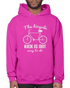The bicycle kick is not easy to do 3# - bicycle- Hoodie