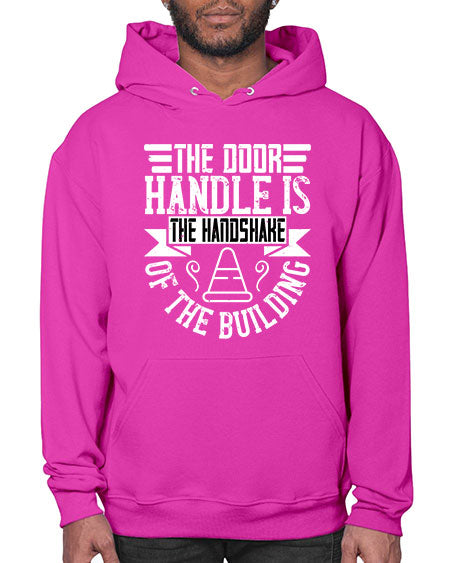 The door handle is the handshake of the building Style 420# - architect- Hoodie
