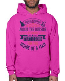 There is something about the outside of a horse that is good for the inside of a man Style 16# - horse- Hoodie