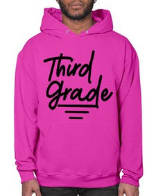 Third Grade 947# - third grade- Hoodie