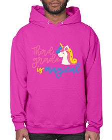 Third Grade Is Magical 963# - third grade- Hoodie
