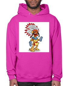 Thnksgvngindian 254# - cartoon general- Hoodie