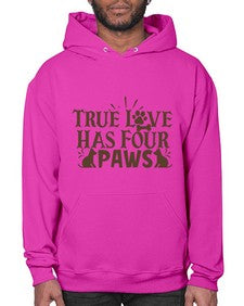 True Love Has Four Paws Style 24# - cats- Hoodie