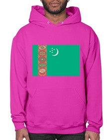 Turkmenistan 2019# - world flags- Hoodie